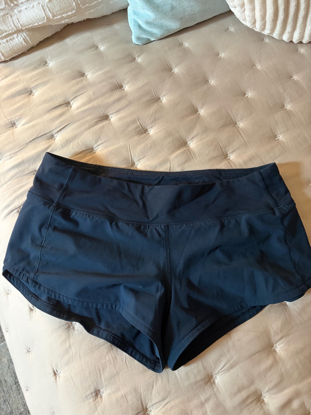 Lululemon Navy Speed Up Shorts